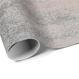 Silberner Farben-industrieller Zement-graues Geschenkpapier