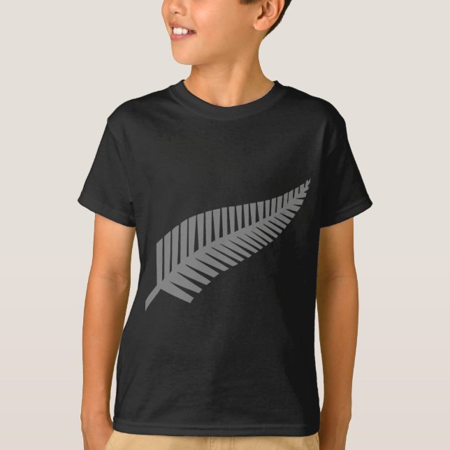 Silberner Farn von Neuseeland T-Shirt (Vorderseite)