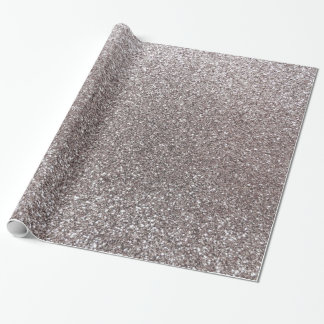 Silberner Glitter Geschenkpapier