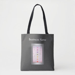 Silberner holistischer heilender Handentwurf Tasche