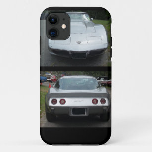Silberner Stingray Korvette vordere und hintere Case-Mate iPhone Hülle