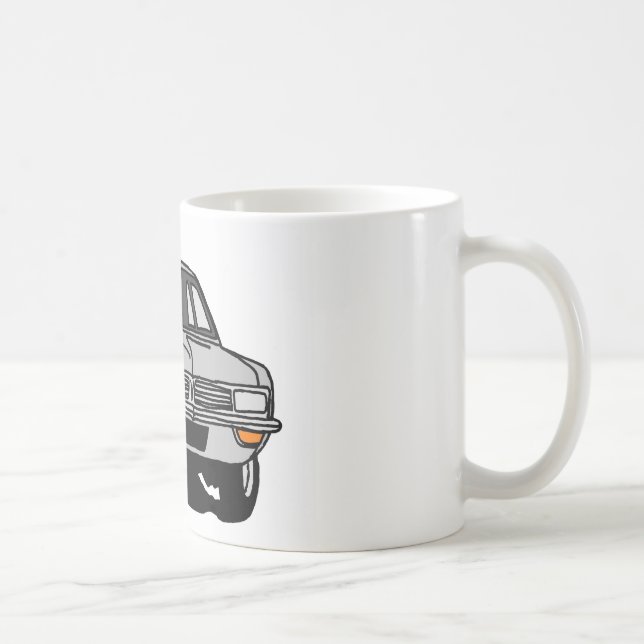 Silberner Vauxhall Viva Kaffeetasse (Rechts)