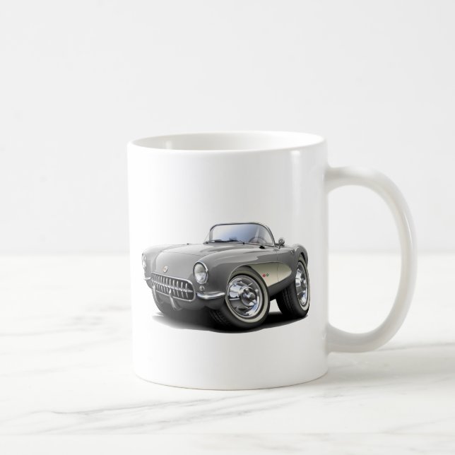 Silbernes Auto 1956-57 Korvette Kaffeetasse (Rechts)