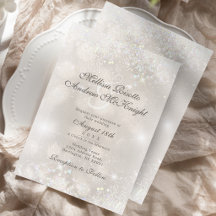 Silbernes Champagner-Glitter-Konfetti Elegante Hoc