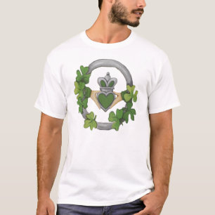 Silbernes Claddagh T-Shirt