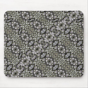 Silbernes orientalisches verziertes mousepad