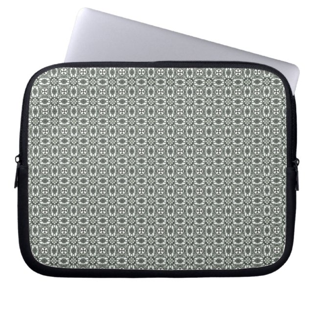 Silbernetz Laptopschutzhülle (Vorderseite)