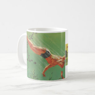 Silberring, Vintage FL-Broschüre Kaffeetasse