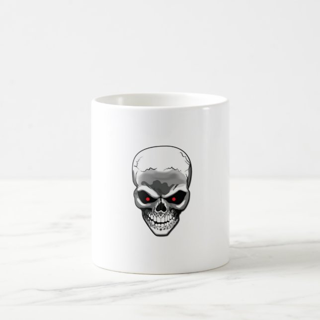 Silberschädel Kaffeetasse (Mittel)