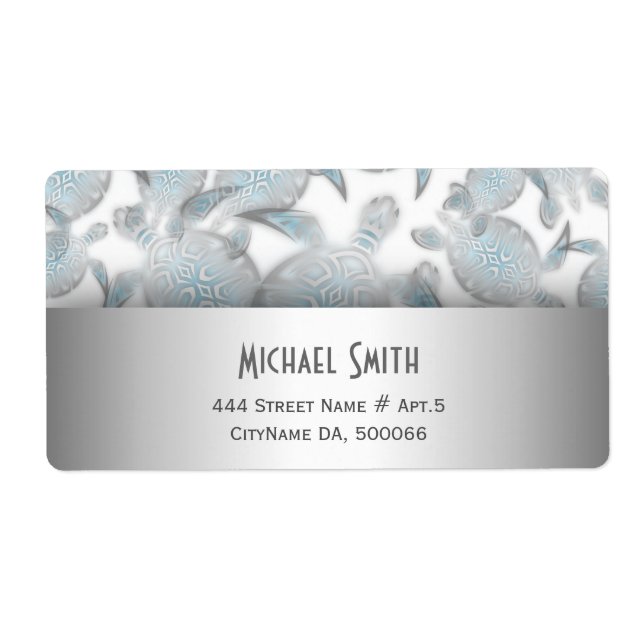 Silberschildkrötenmuster (Vorne)