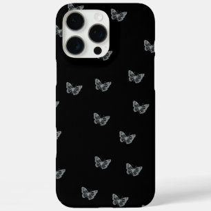 Silberschmetterlinge iPhone 16 Pro Max Hülle