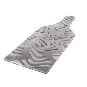 Silberschneeflocke Schneidebrett