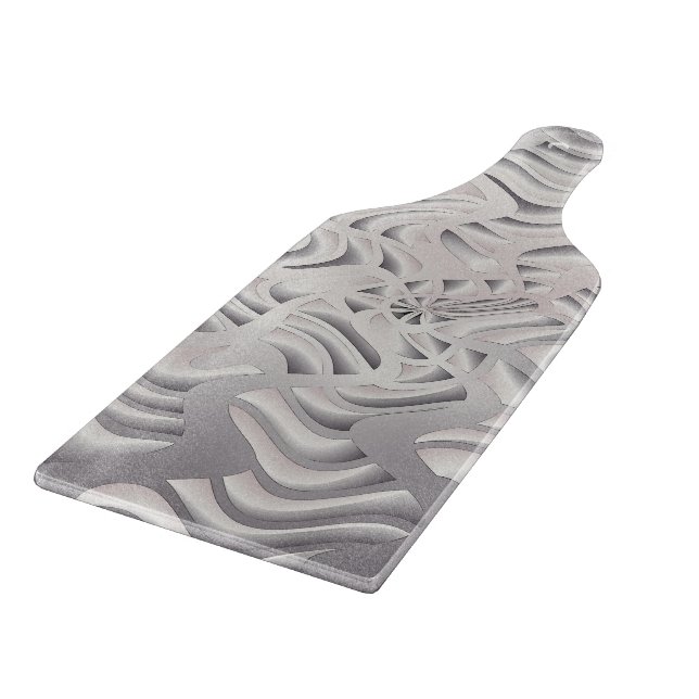 Silberschneeflocke Schneidebrett (Ecke)