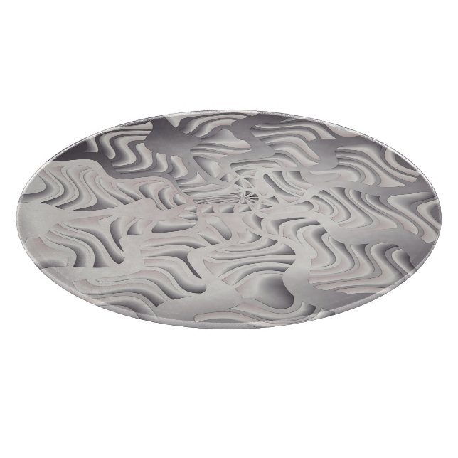 Silberschneeflocke Schneidebrett (Ecke)