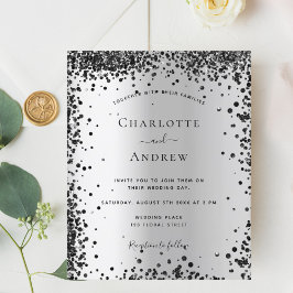 Silberschwarze Hochzeit