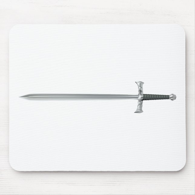 Silberschwert Mousepad (Vorne)