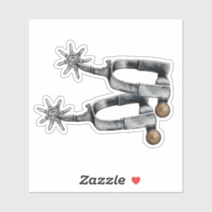 Silberspitzen Aufkleber