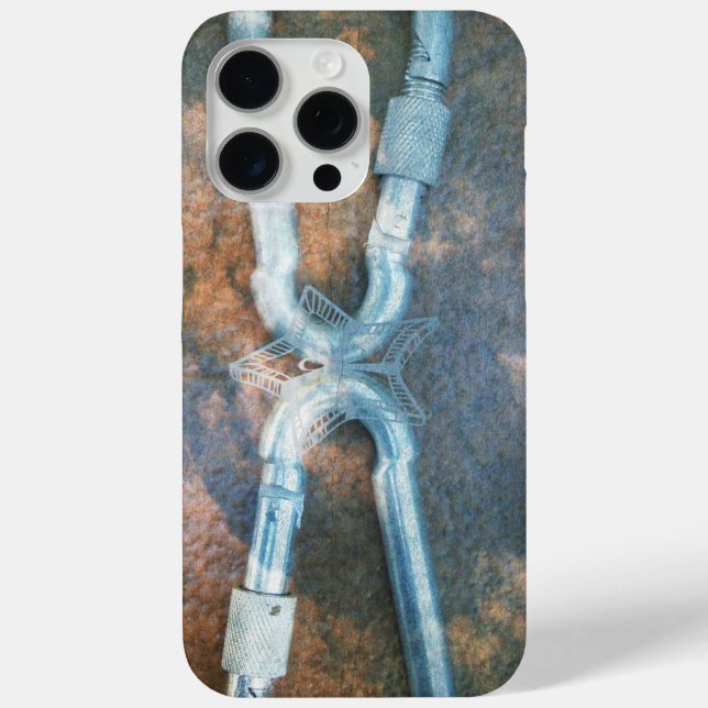 Silberstar der Unendlichkeit iPhone 15 Pro Max Hülle (Rückseite)