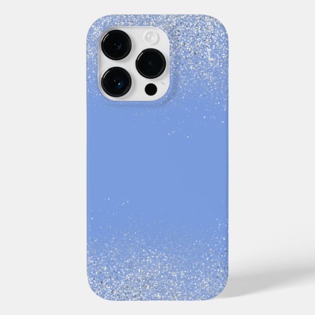 Silberstaub und Blue Phone Case (Rückseite)