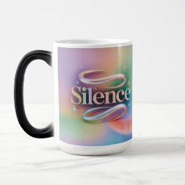 Silence Meditation Pastel Starry Morphing Mug Verwandlungstasse