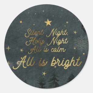 Silence Nuit, Sticker Nuit Sainte
