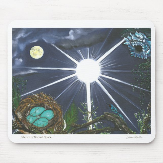 Silence of Sacred Space Mousepad (Vorne)