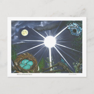 Silence of Sacred Space Postkarte