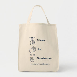 Silence vertical pour le sac de non violences