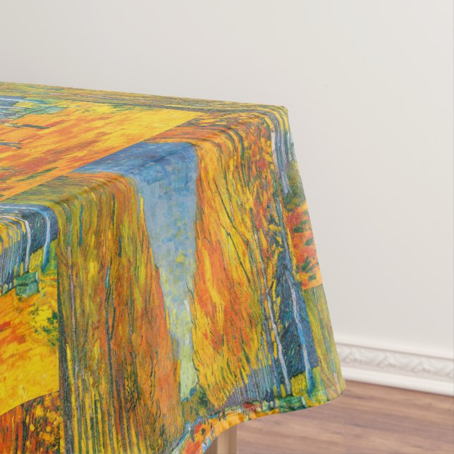 Silent Avenue, Les Alyscamps von Vincent van Gogh Tischdecke (Beispiel)