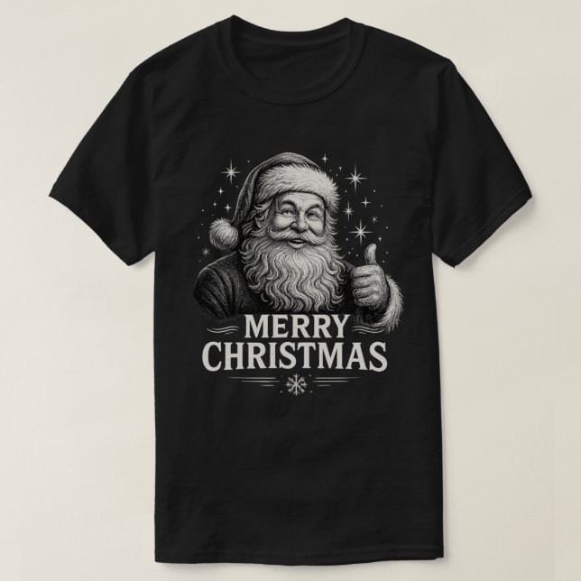 Silent Cabin — Christmas in Stillness T-Shirt (Design vorne)