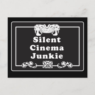 Silent Cinema Junkie Postkarte