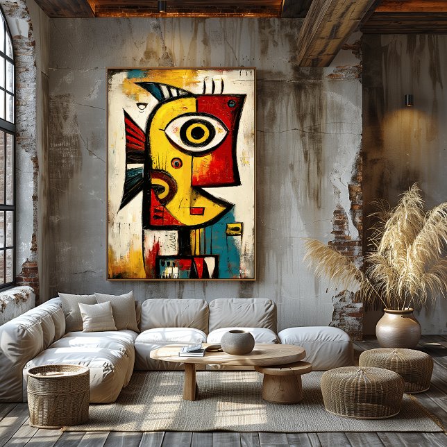 Silent Current — Contemporary Abstract Expression Poster (Von Creator hochgeladen)