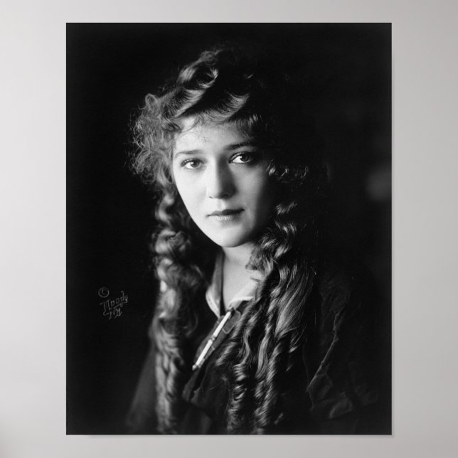 Silent Film Star Mary Pickford Poster (Vorne)