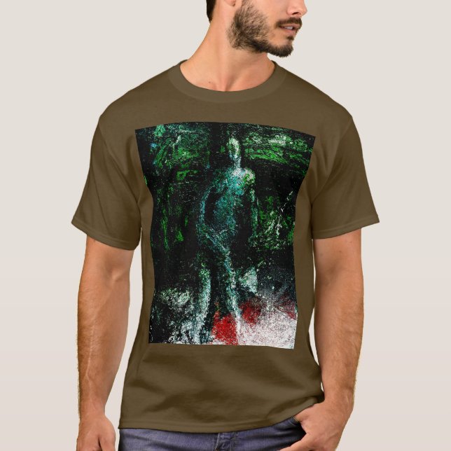 Silent Form/Abstract Figure Tee (Vorderseite)
