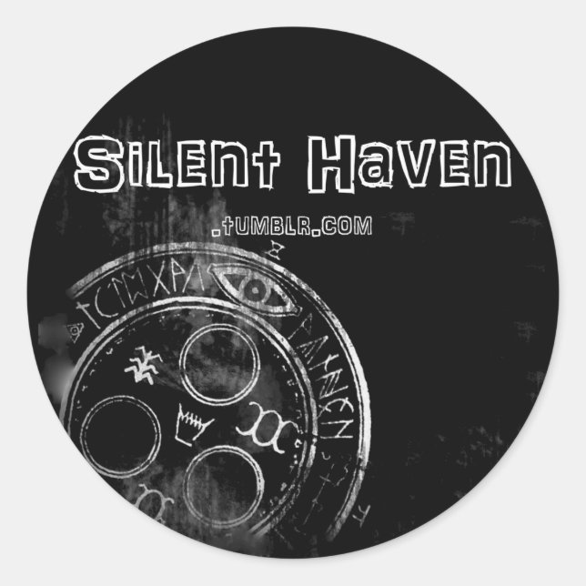 Silent Haven sticker 2 (Devant)