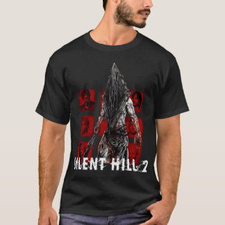 Silent Hill 2 Sammlungriblend Vintage-Junge T-Shirt