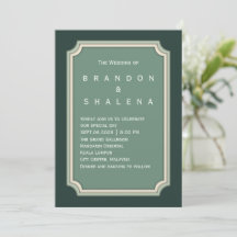 Silent Luxury: Minimalist Emerald Crest