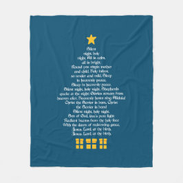 Silent Night Fleecedecke