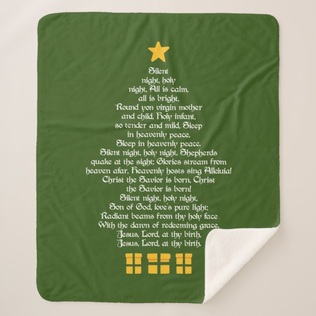 Silent Night Sherpadecke (Vorderseite)