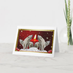 Silent Night Singers Holiday Card Feiertagskarte