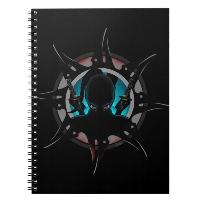 Silent Ninja Notizblock (Vorderseite)
