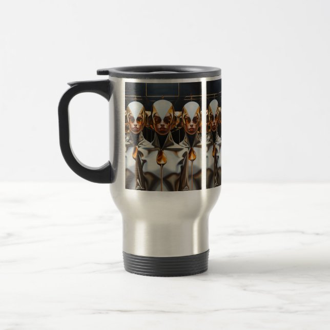 Silent Order/Surreal Stainless Steel Mug (Gauche)
