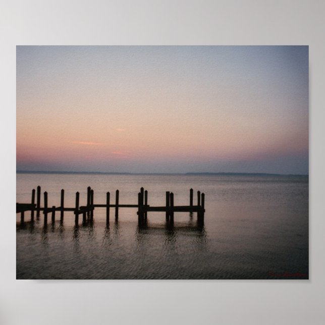 Silent Pier Poster (Vorne)