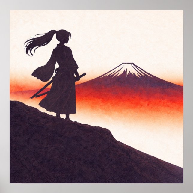 Silent Samurai – The Feminine Shadow: Horizon Poster (Vorne)