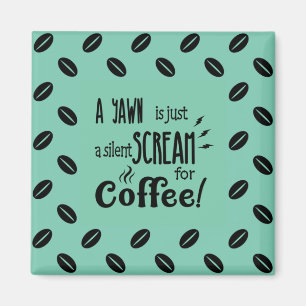 SILENT SCREAM MAGNET