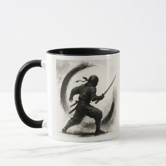 Silent Shadow – Ninja Ink Art Mug