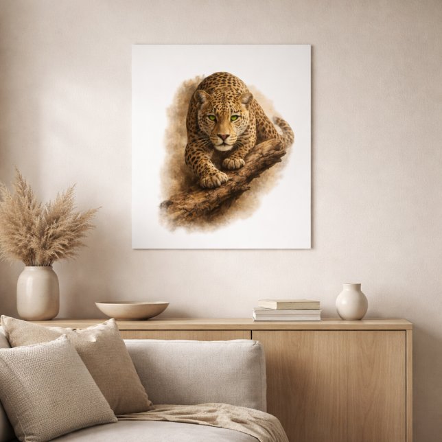 Silent Stalker — African Leopard Poster (Von Creator hochgeladen)