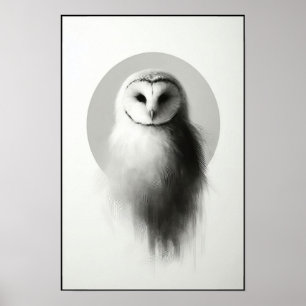 Silent Watcher Abstrakt Poster