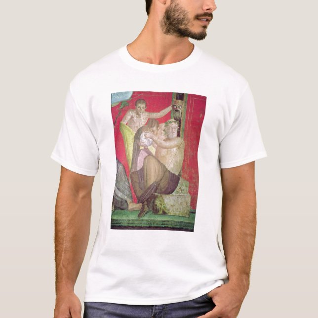 Silenus und der junge Satyr, Ostwand T-Shirt (Vorderseite)