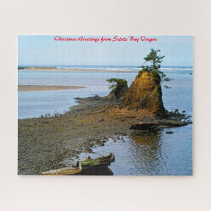 Siletz Bay Oregon. Weihnachtsgrüße